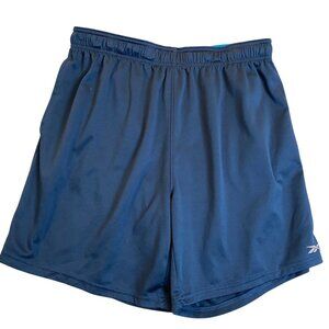 Reebok Mens Shorts XL Navy Blue Athletic Lightweight & Breathable